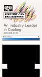 Mobile Screenshot of electricfanengineering.com